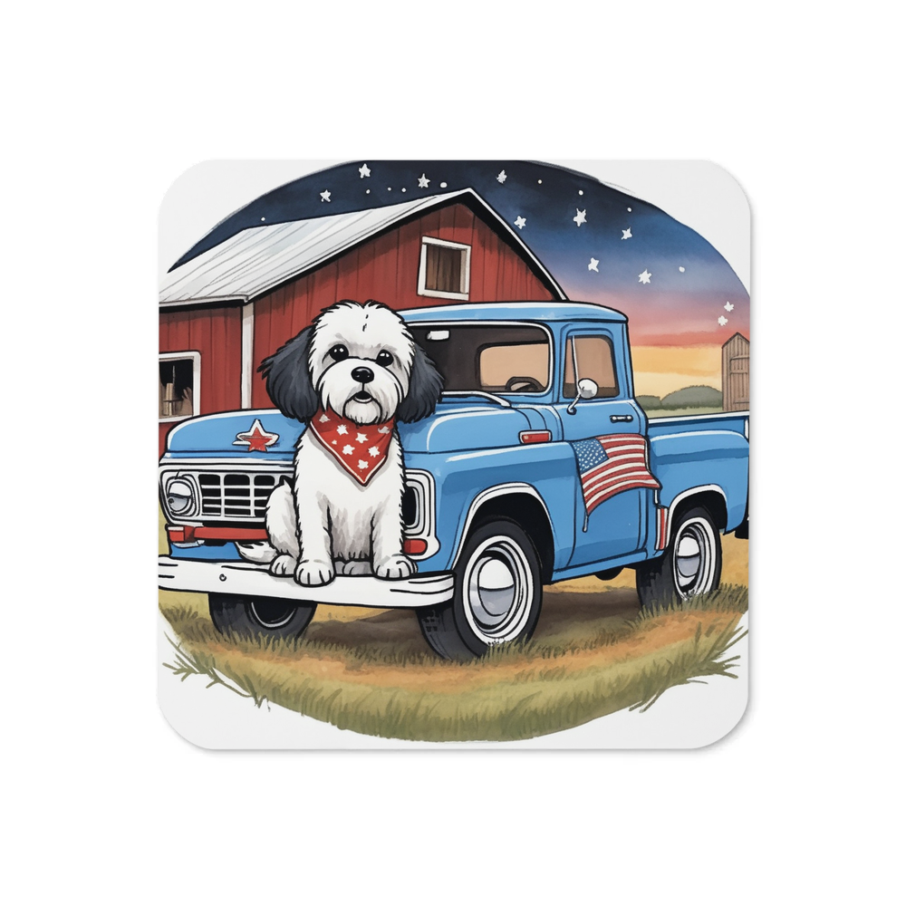 PugMug Custom Lily Coaster