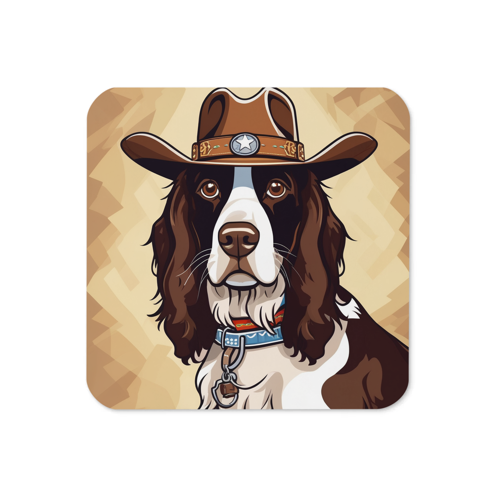 PugMug Custom English Springer Spaniel Coaster