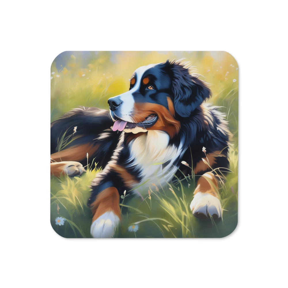 PugMug Custom Bernese Mountain Dog Coaster