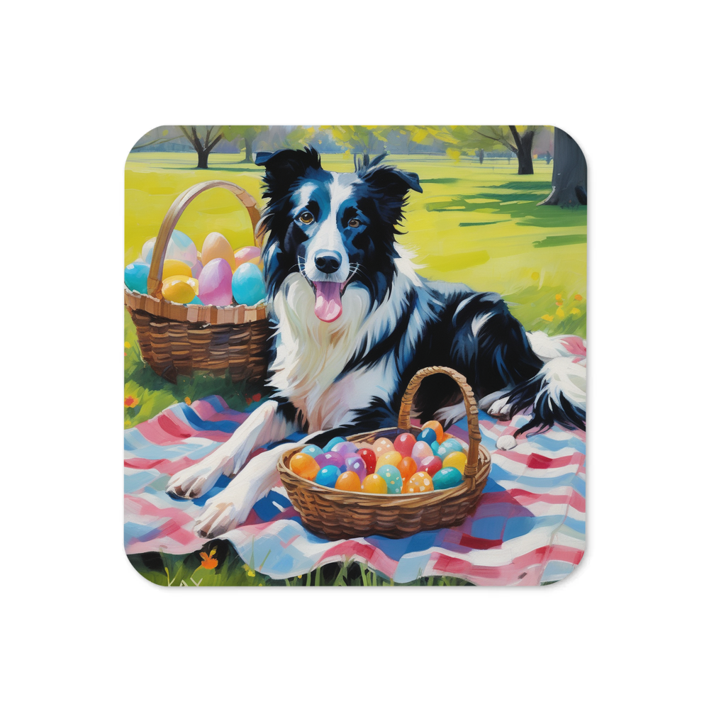 PugMug Custom Border Collie Coaster