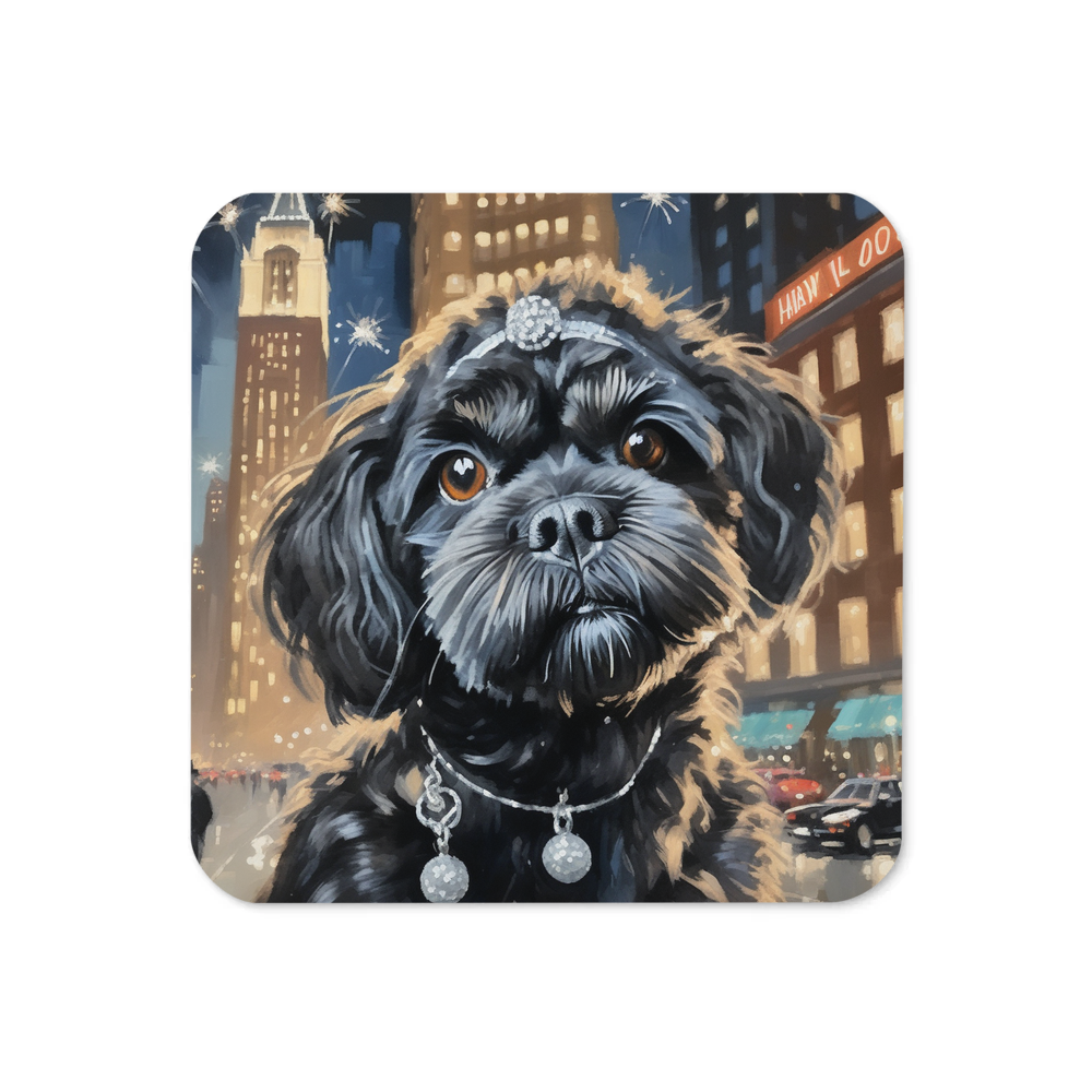 PugMug Custom Lily Coaster