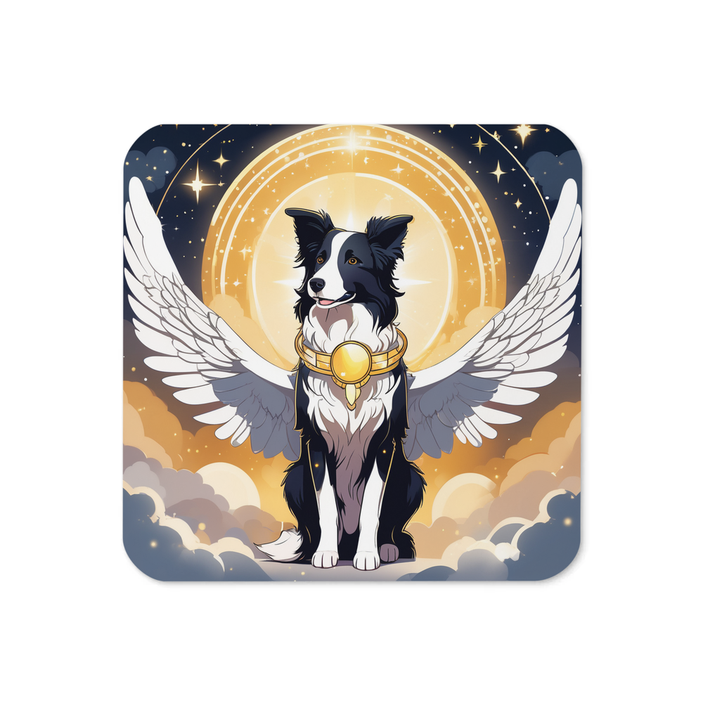 PugMug Custom Border Collie Coaster