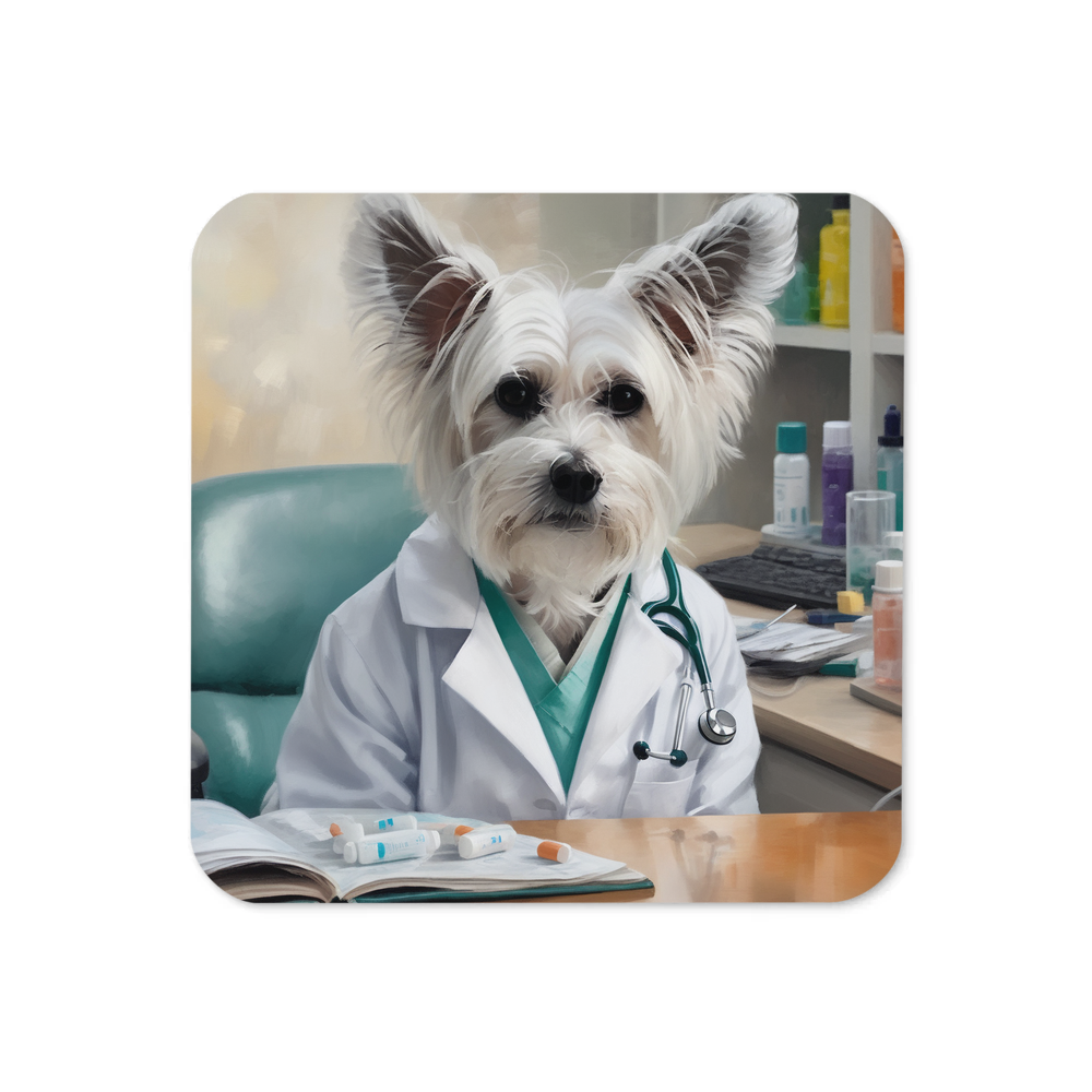 PugMug Custom Leo Coaster