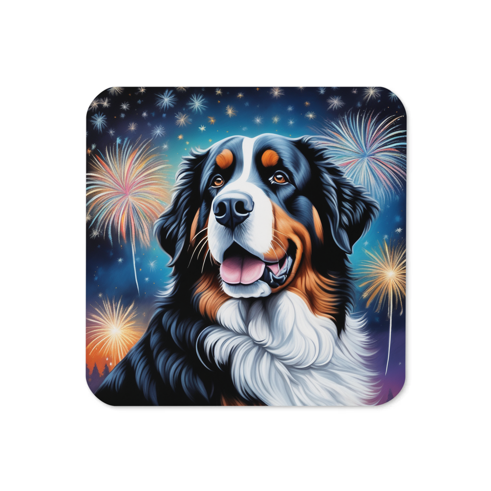 PugMug Custom Bernese Mountain Dog Coaster
