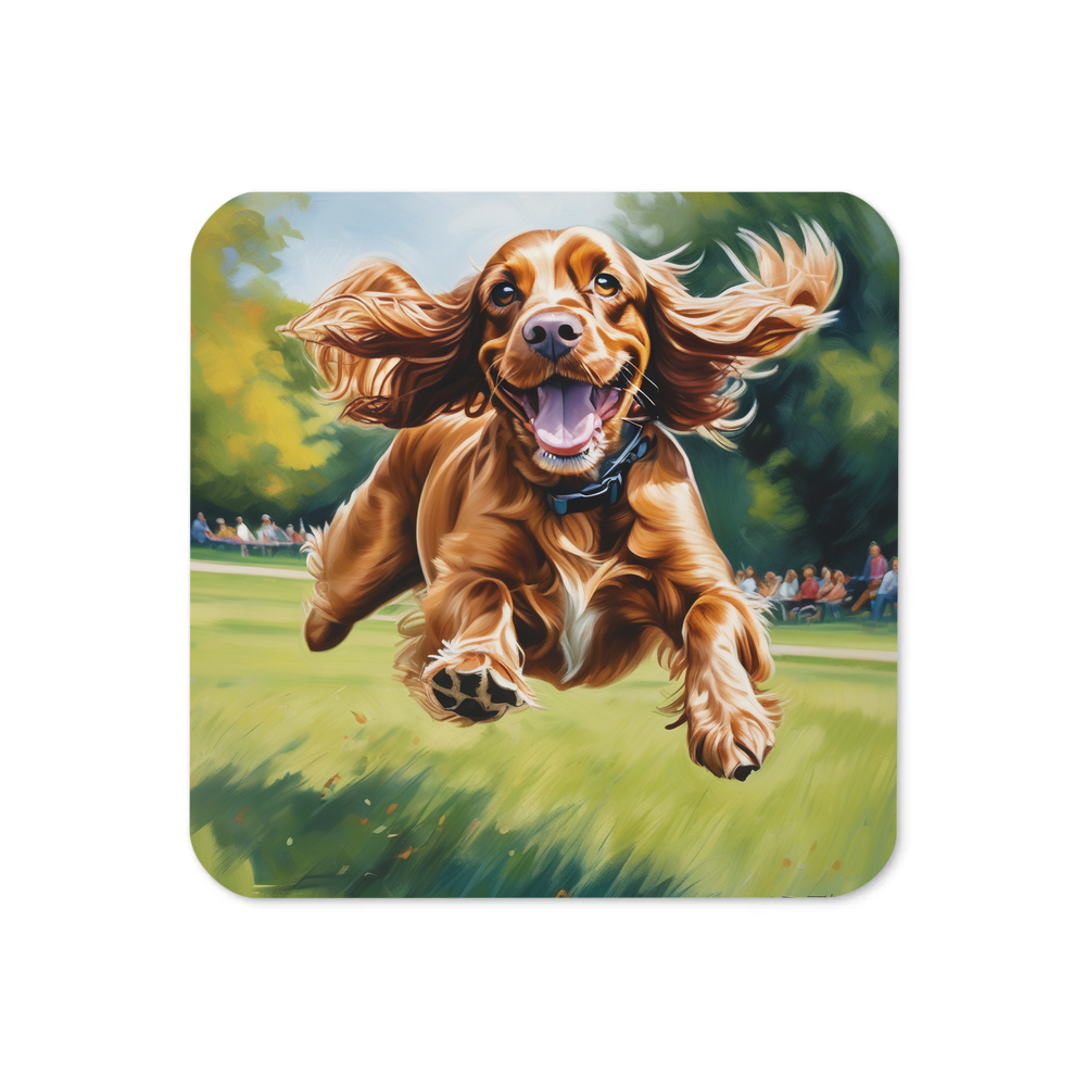 PugMug Custom Cocker Spaniel Coaster