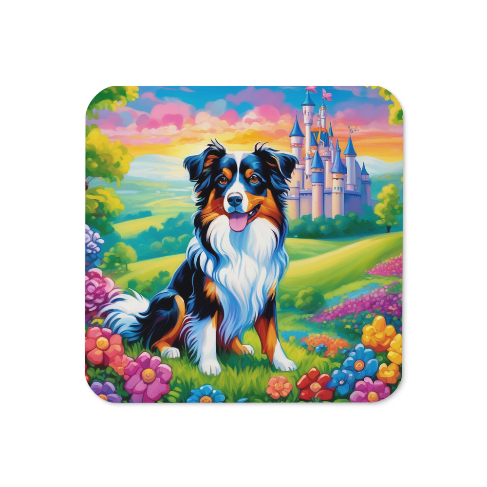 PugMug Custom Miniature American Shepherd Coaster