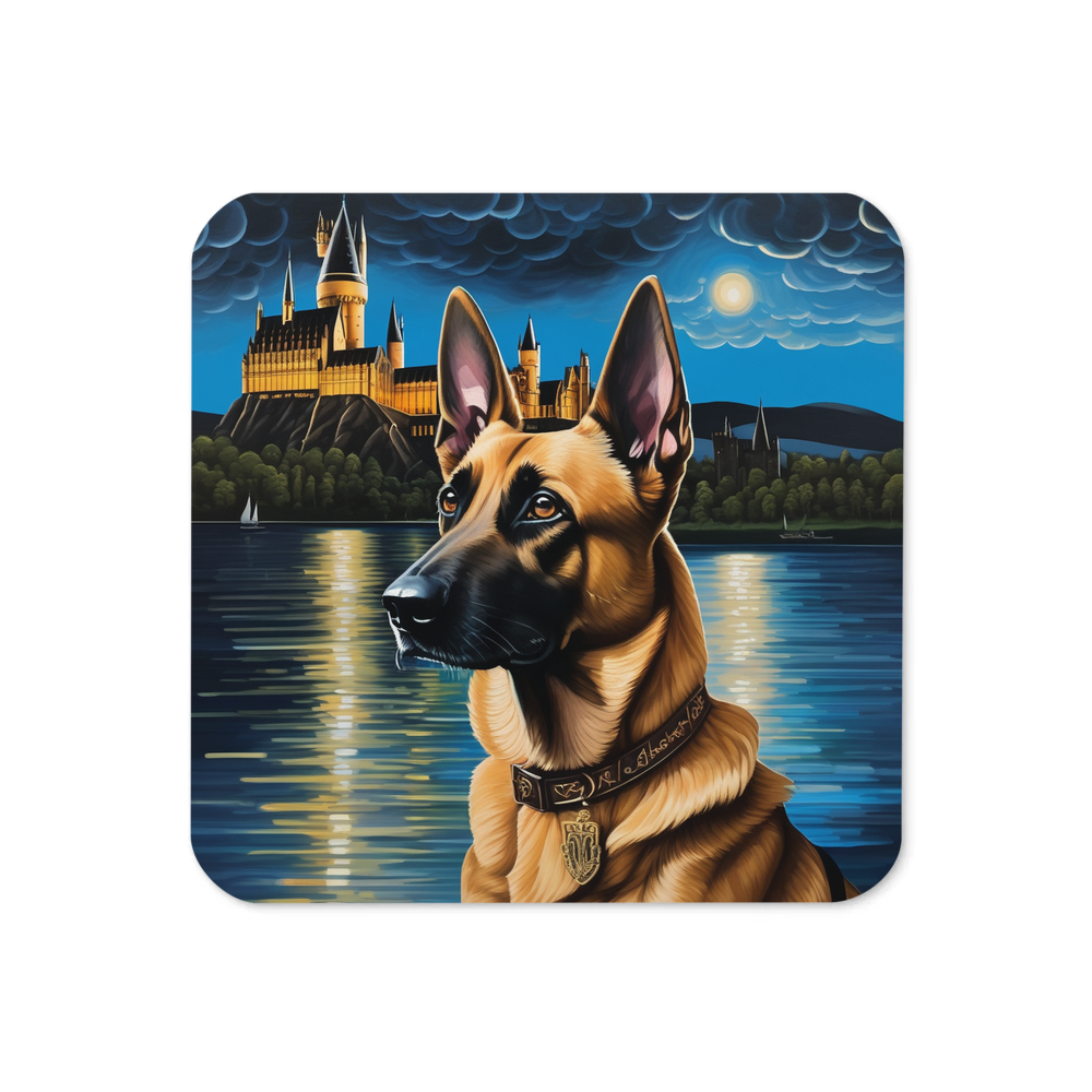 PugMug Custom Belgian Malinois Coaster