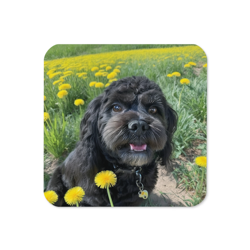 PugMug Custom Lily Coaster