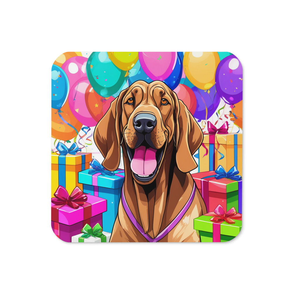PugMug Custom Bloodhound Coaster