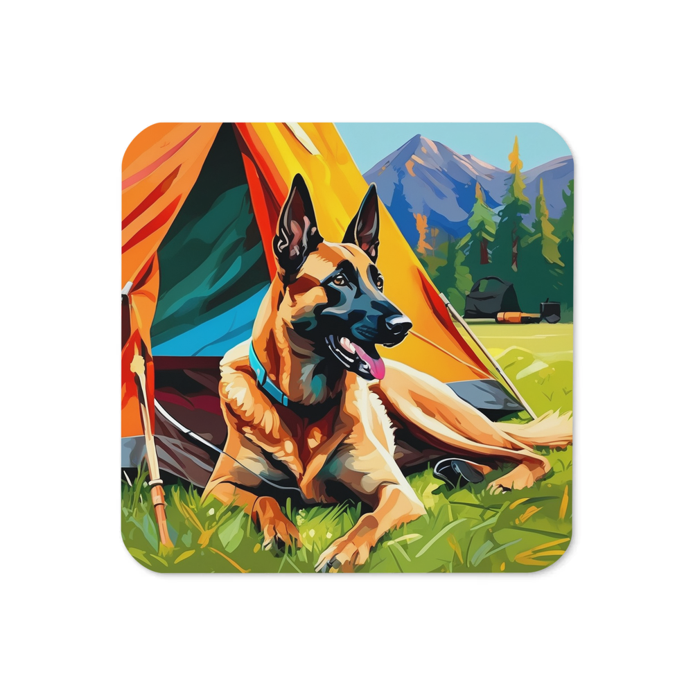 PugMug Custom Belgian Malinois Coaster