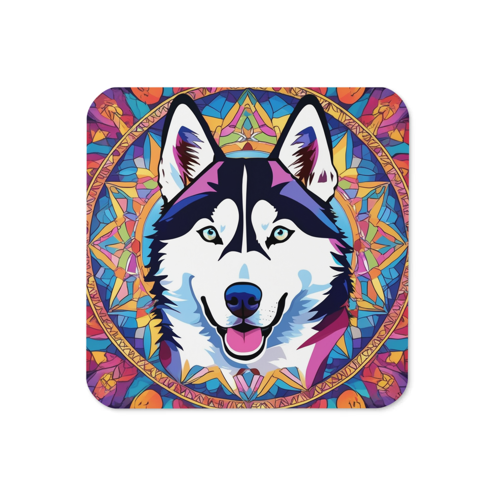 PugMug Custom Siberian Husky Coaster