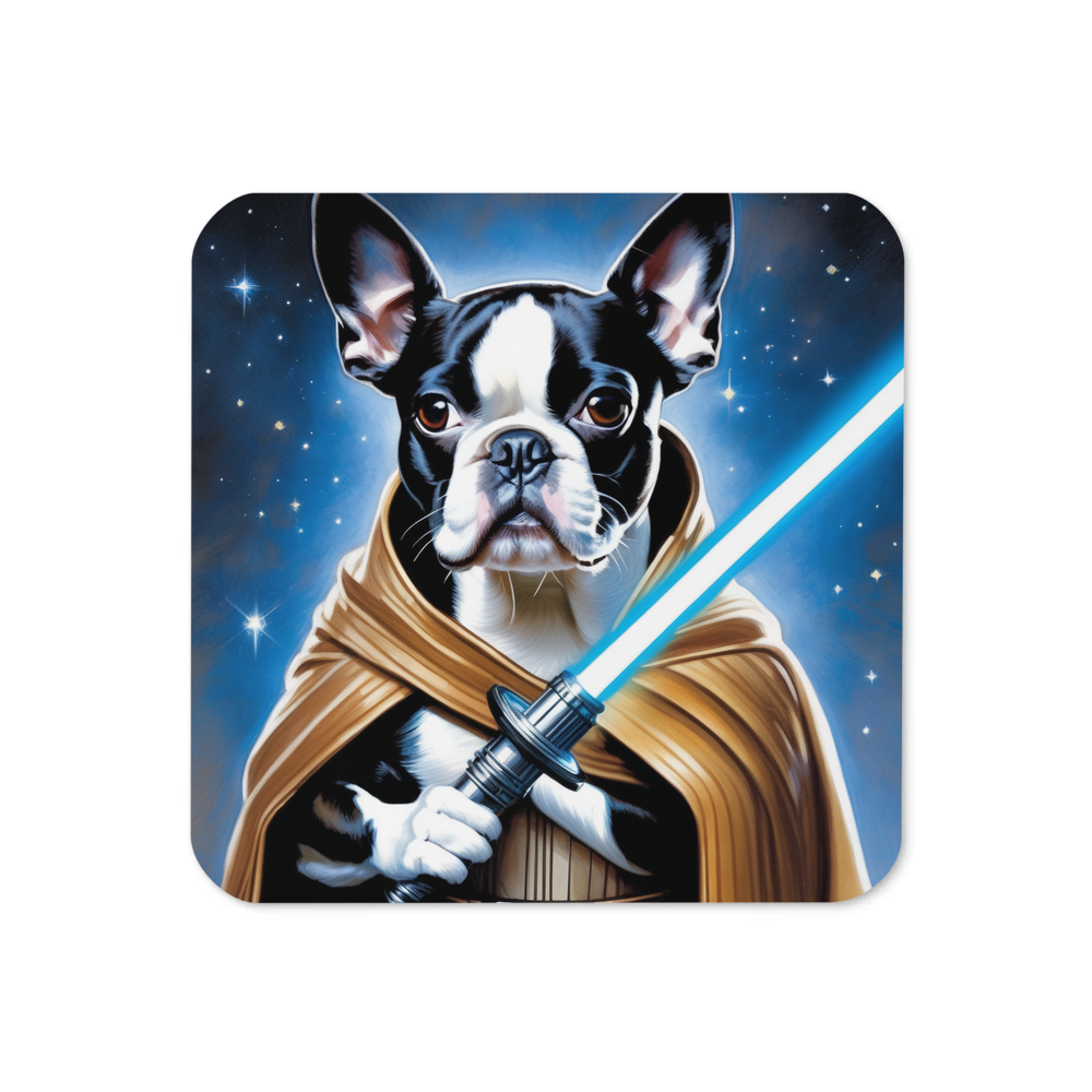 PugMug Custom Boston Terrier Coaster