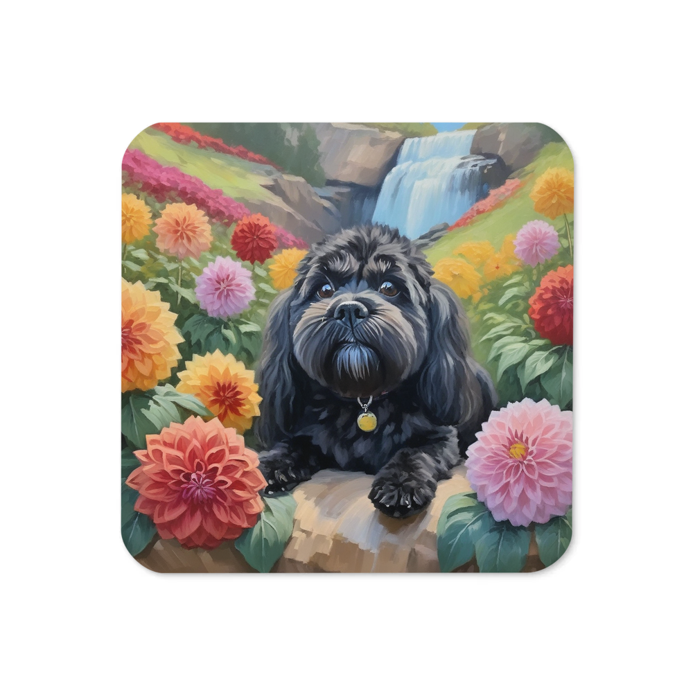 PugMug Custom Lily Coaster