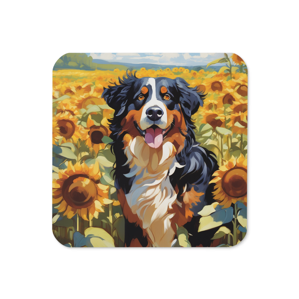 PugMug Custom Bernese Mountain Dog Coaster
