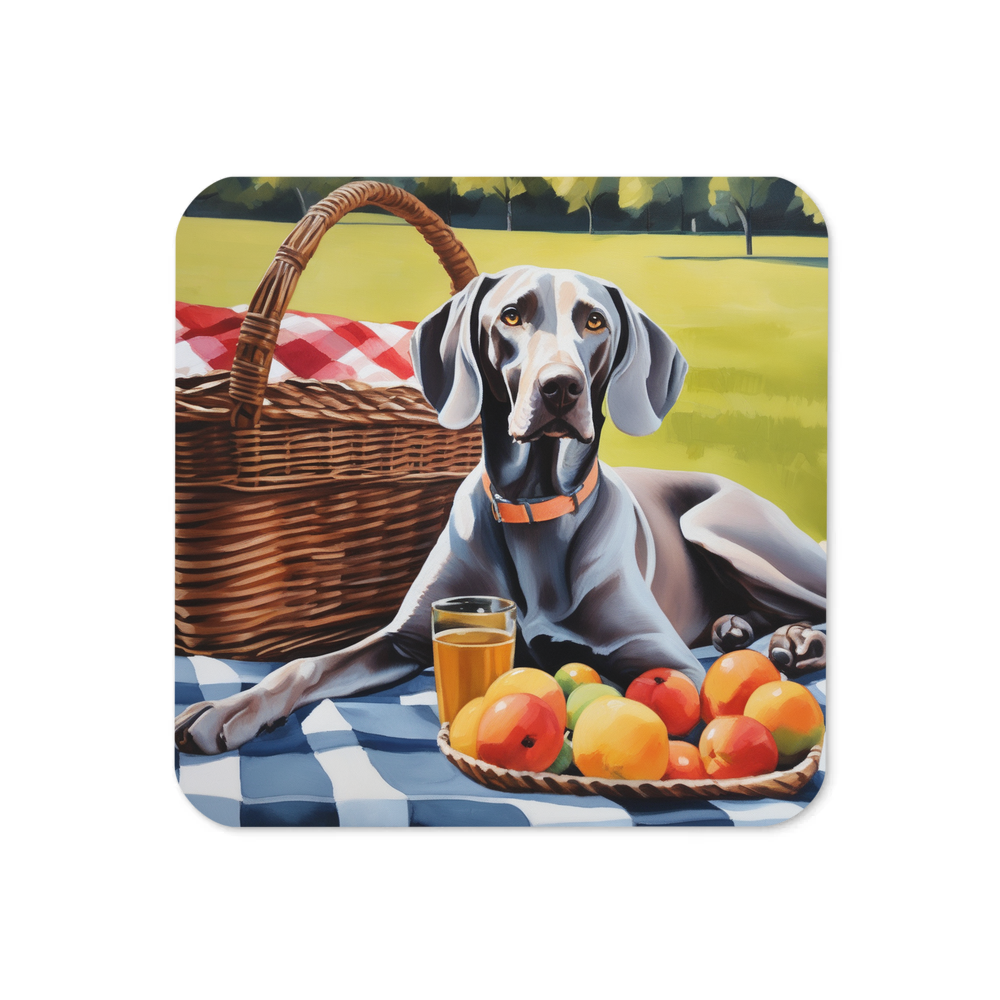 PugMug Custom Weimaraner Coaster