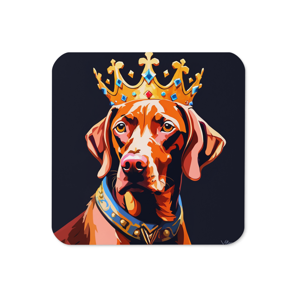 PugMug Custom Vizsla Coaster