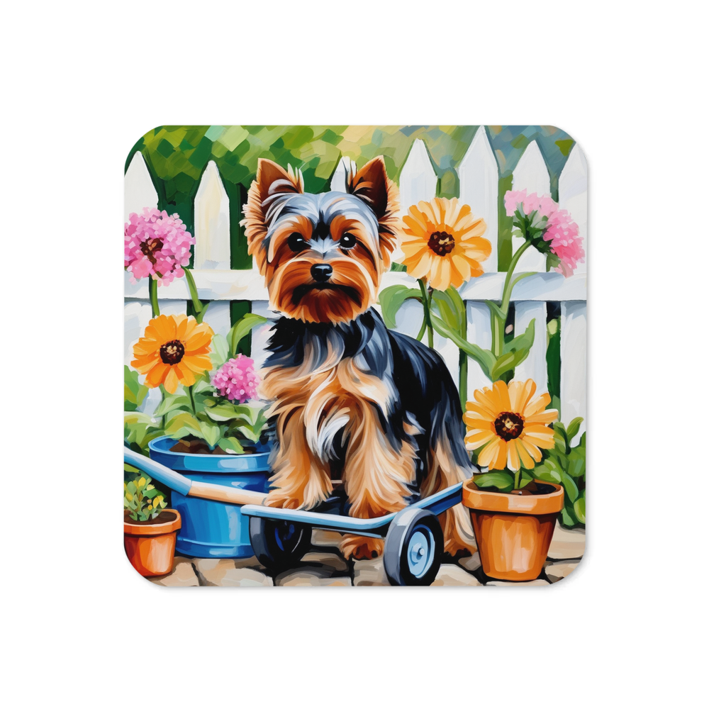 PugMug Custom Yorkshire Terrier Coaster