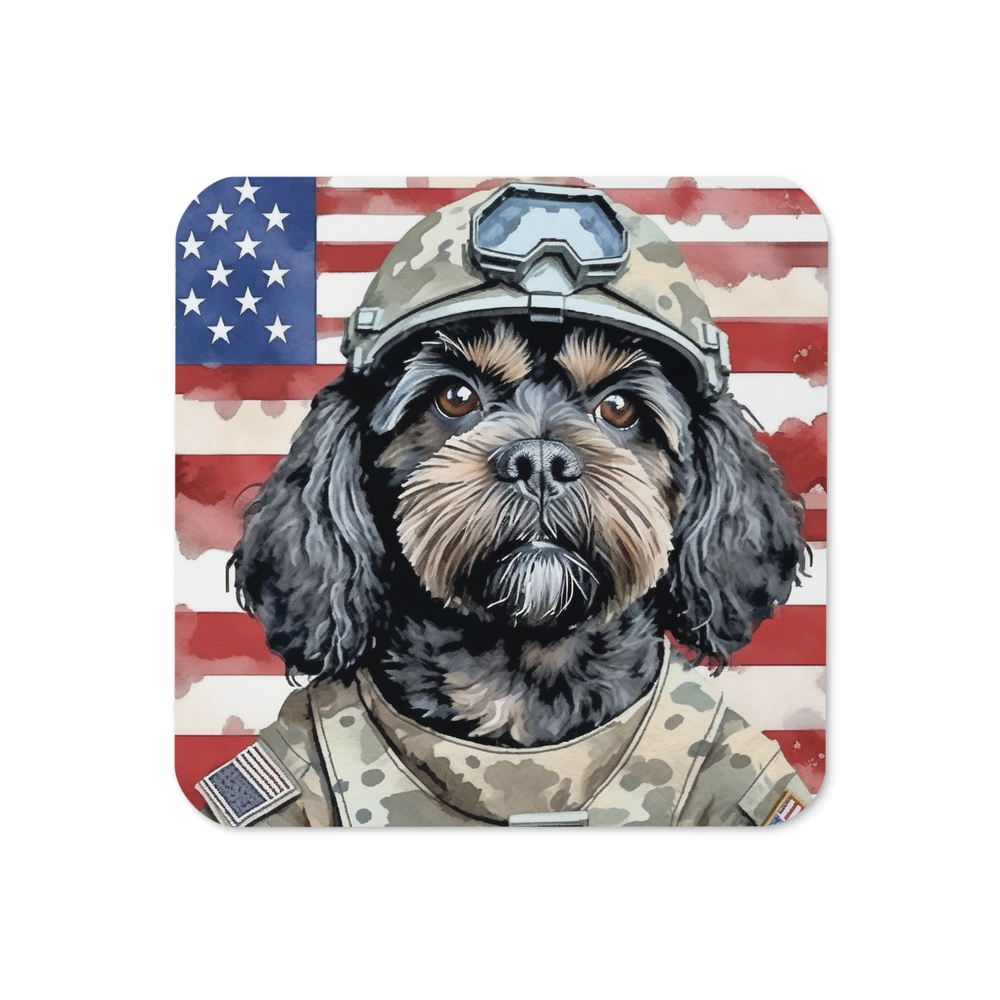 PugMug Custom Lily Coaster