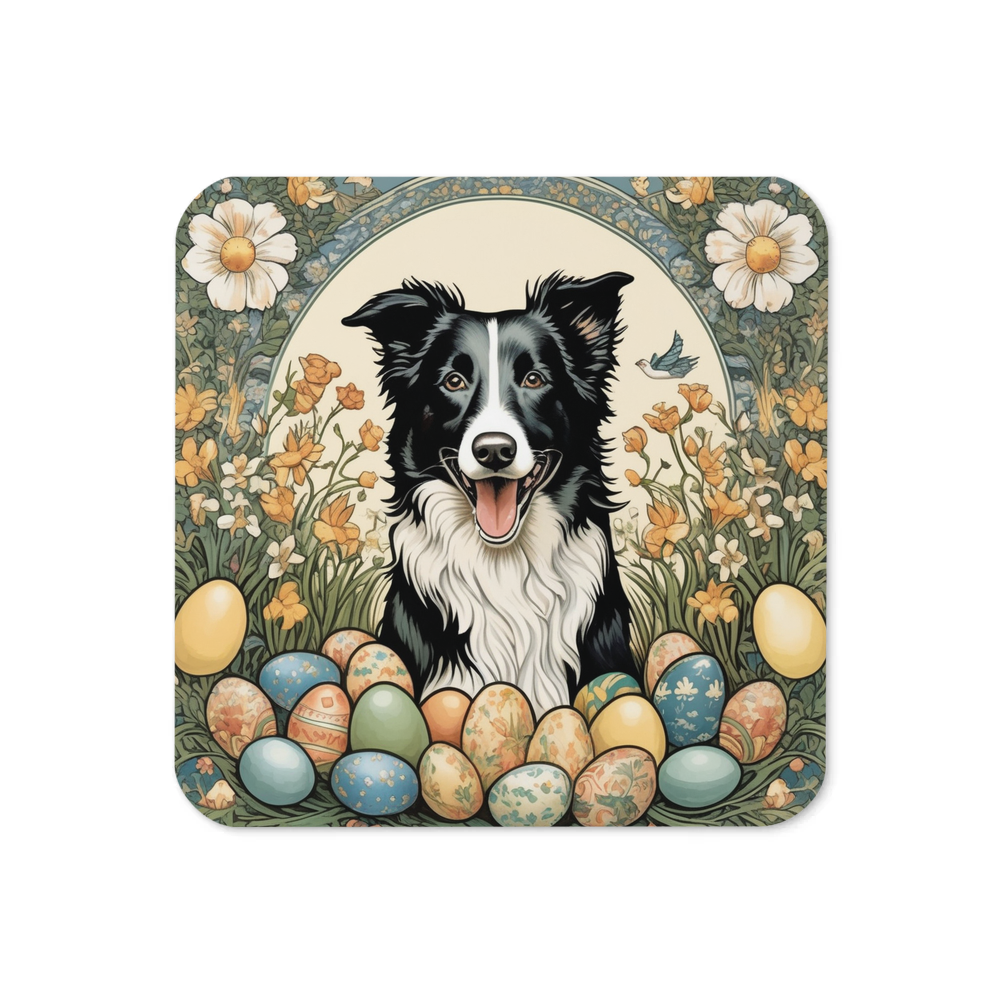 PugMug Custom Border Collie Coaster
