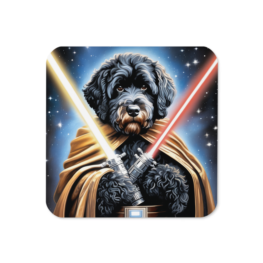 PugMug Custom Portuguese Water Dog Coaster