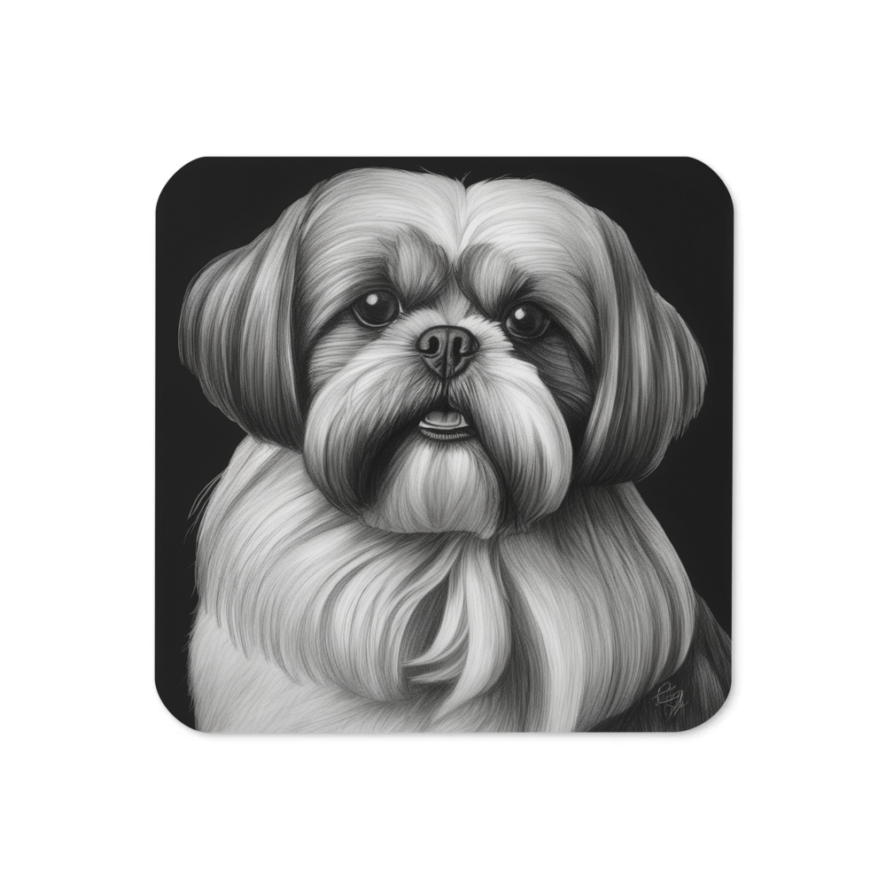 PugMug Custom Shih Tzu Coaster