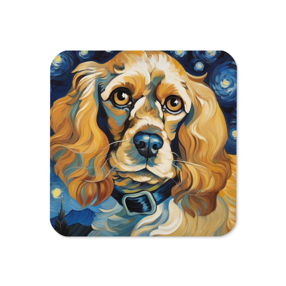 PugMug Custom Cocker Spaniel Coaster