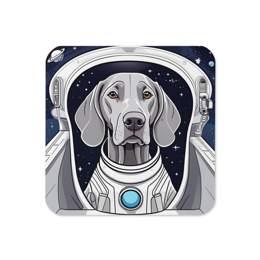 PugMug Custom Weimaraner Coaster