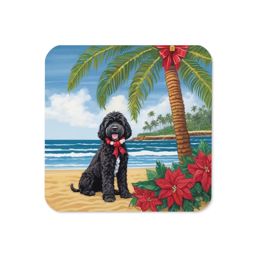 PugMug Custom Portuguese Water Dog Coaster
