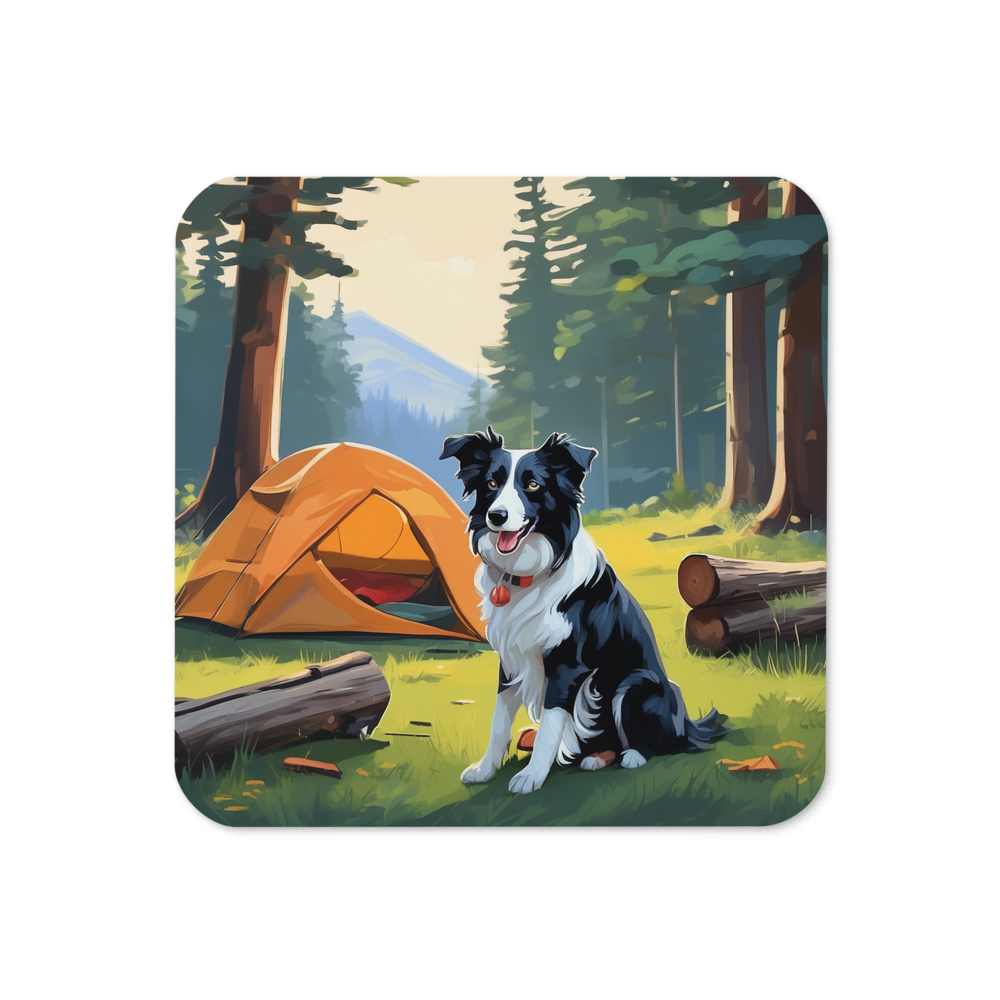 PugMug Custom Border Collie Coaster