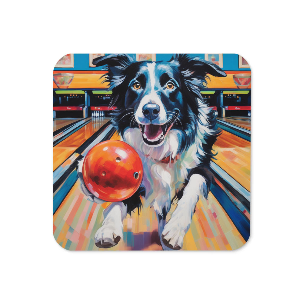 PugMug Custom Border Collie Coaster