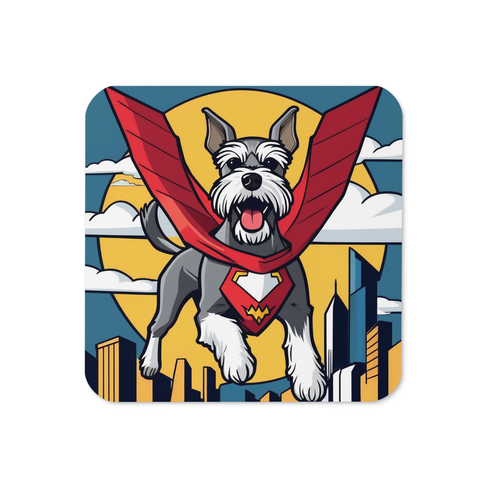 PugMug Custom Miniature Schnauzer Coaster