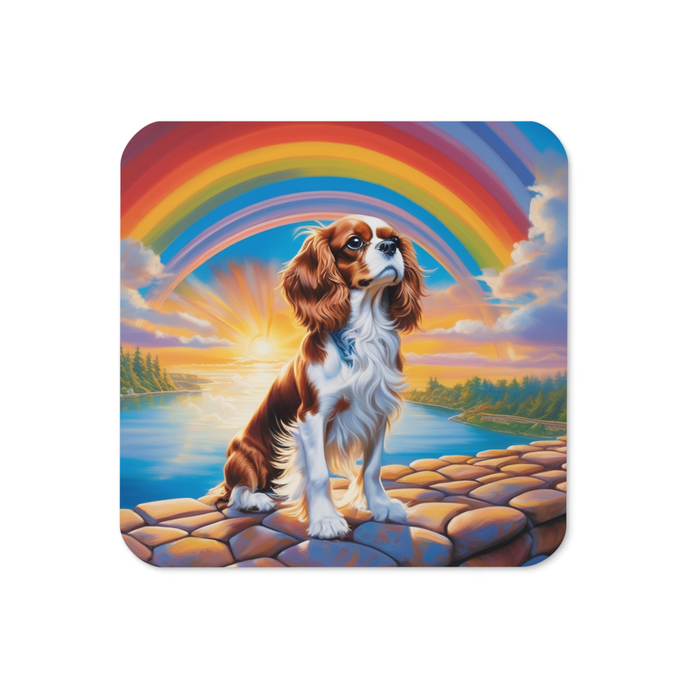 PugMug Custom Cavalier King Charles Spaniel Coaster
