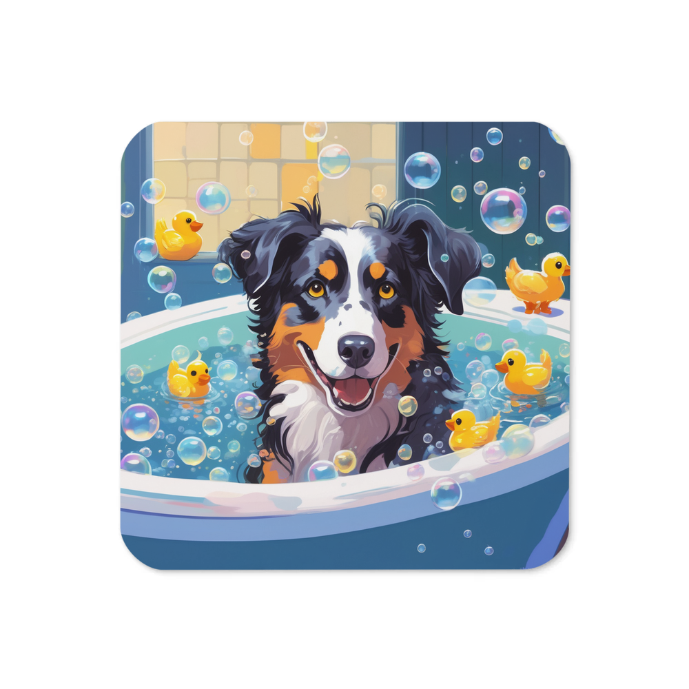 PugMug Custom Miniature American Shepherd Coaster