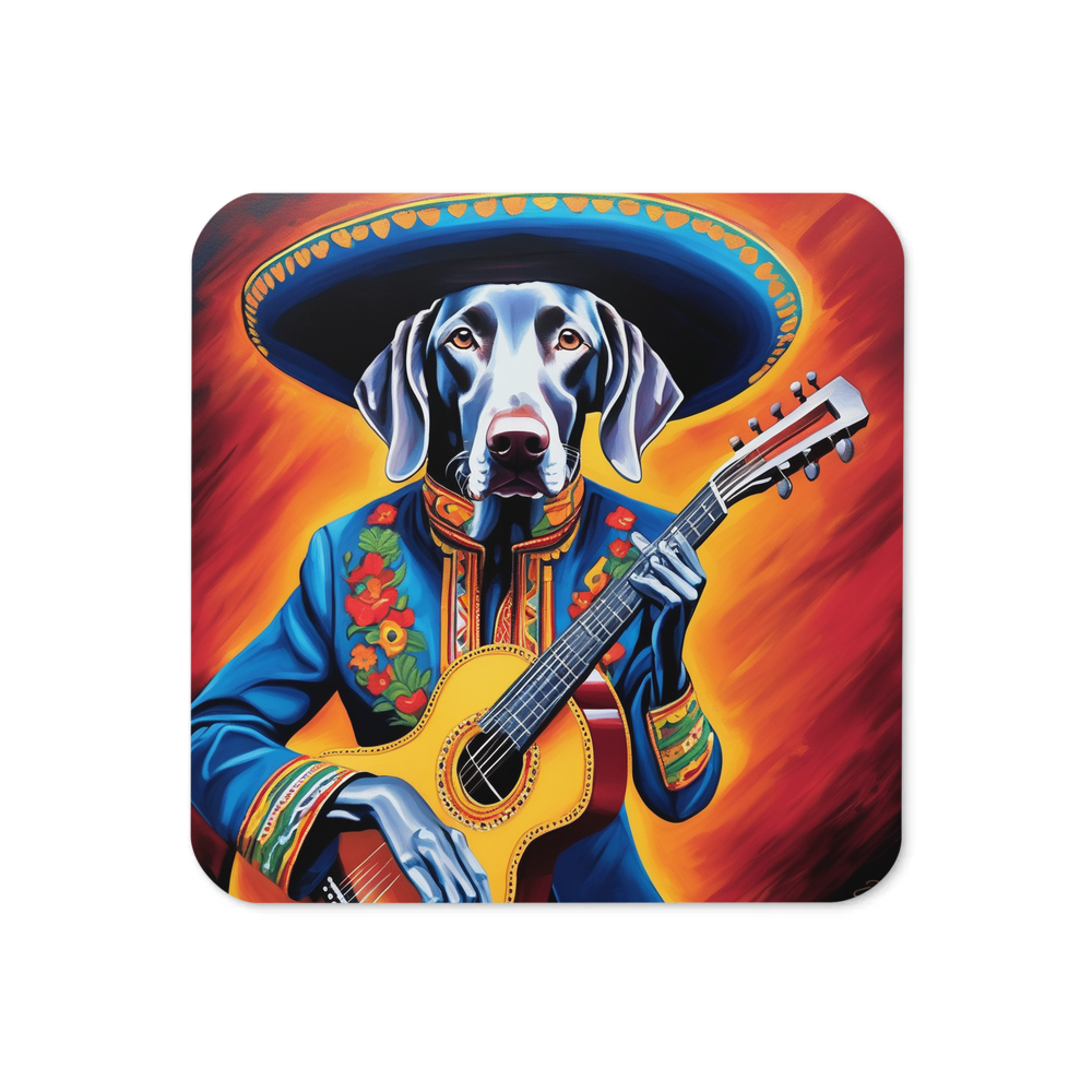 PugMug Custom Weimaraner Coaster