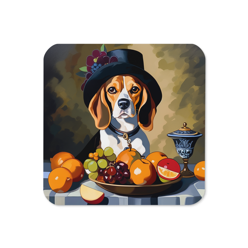 PugMug Custom Beagle Coaster