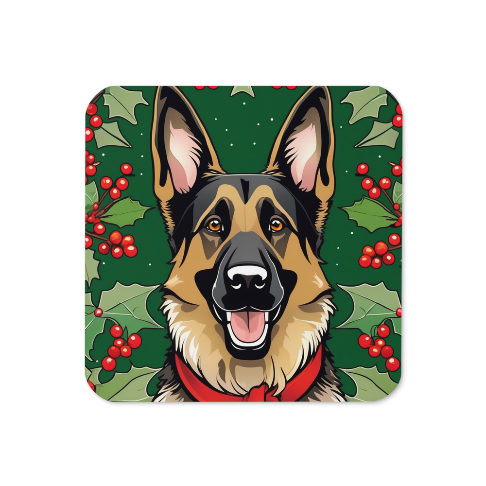 PugMug Custom German Shepherd Dog Coaster