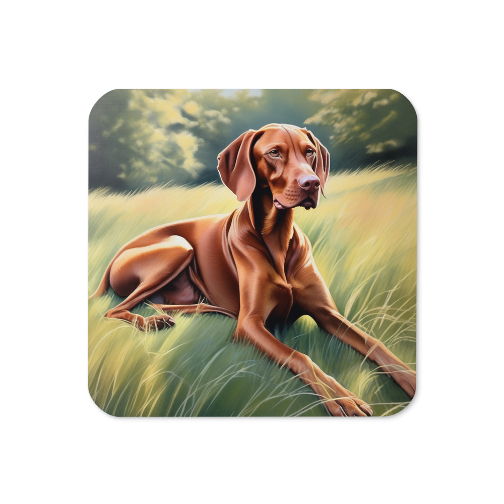 PugMug Custom Vizsla Coaster