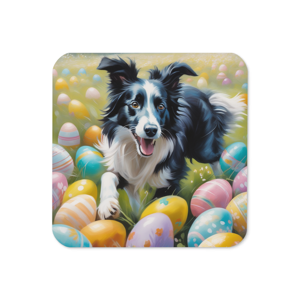 PugMug Custom Border Collie Coaster