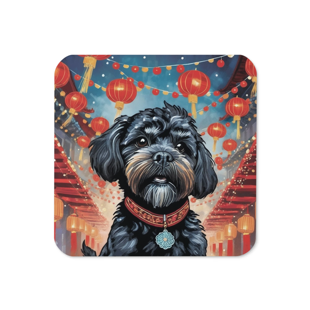 PugMug Custom Lily Coaster