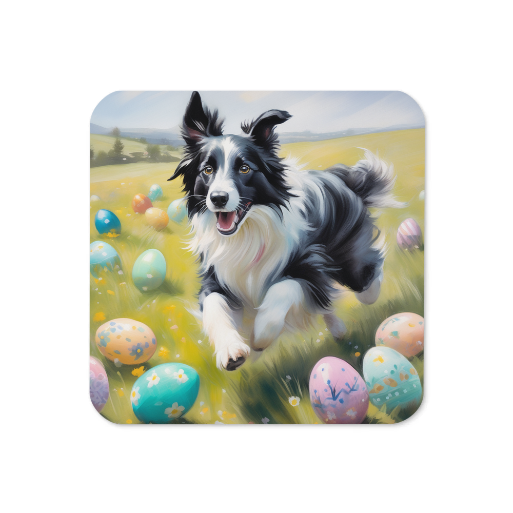 PugMug Custom Border Collie Coaster