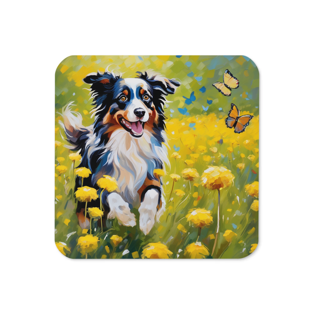 PugMug Custom Miniature American Shepherd Coaster