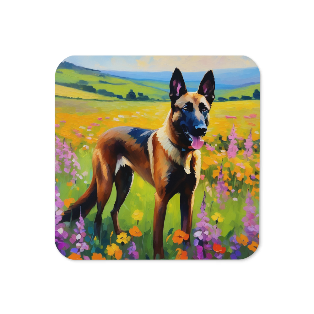 PugMug Custom Belgian Malinois Coaster