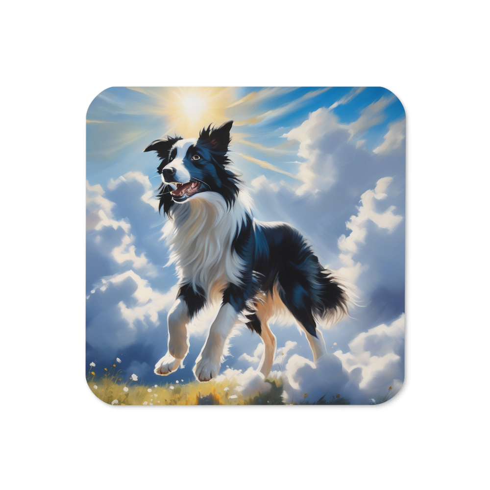 PugMug Custom Border Collie Coaster