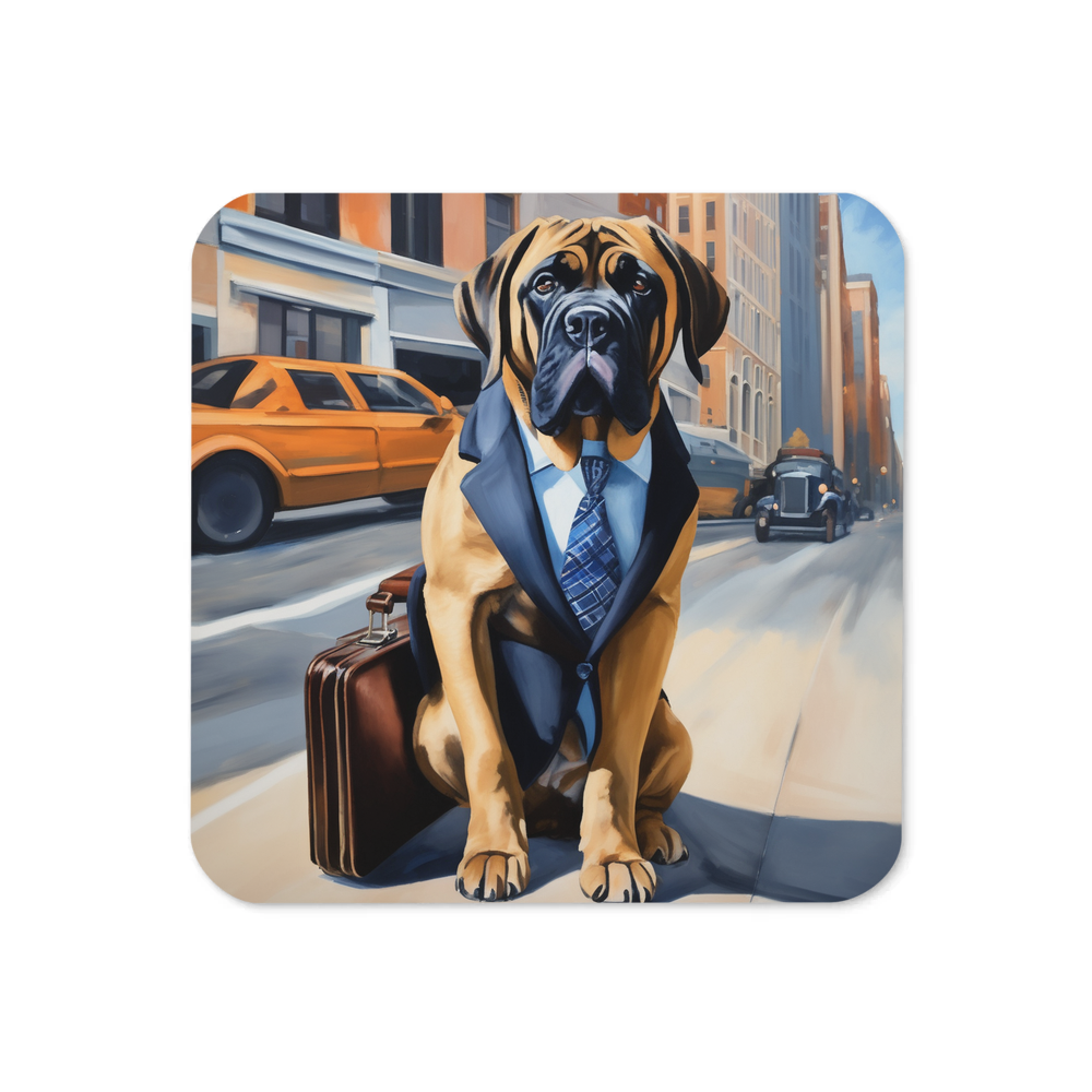 PugMug Custom Mastiff Coaster