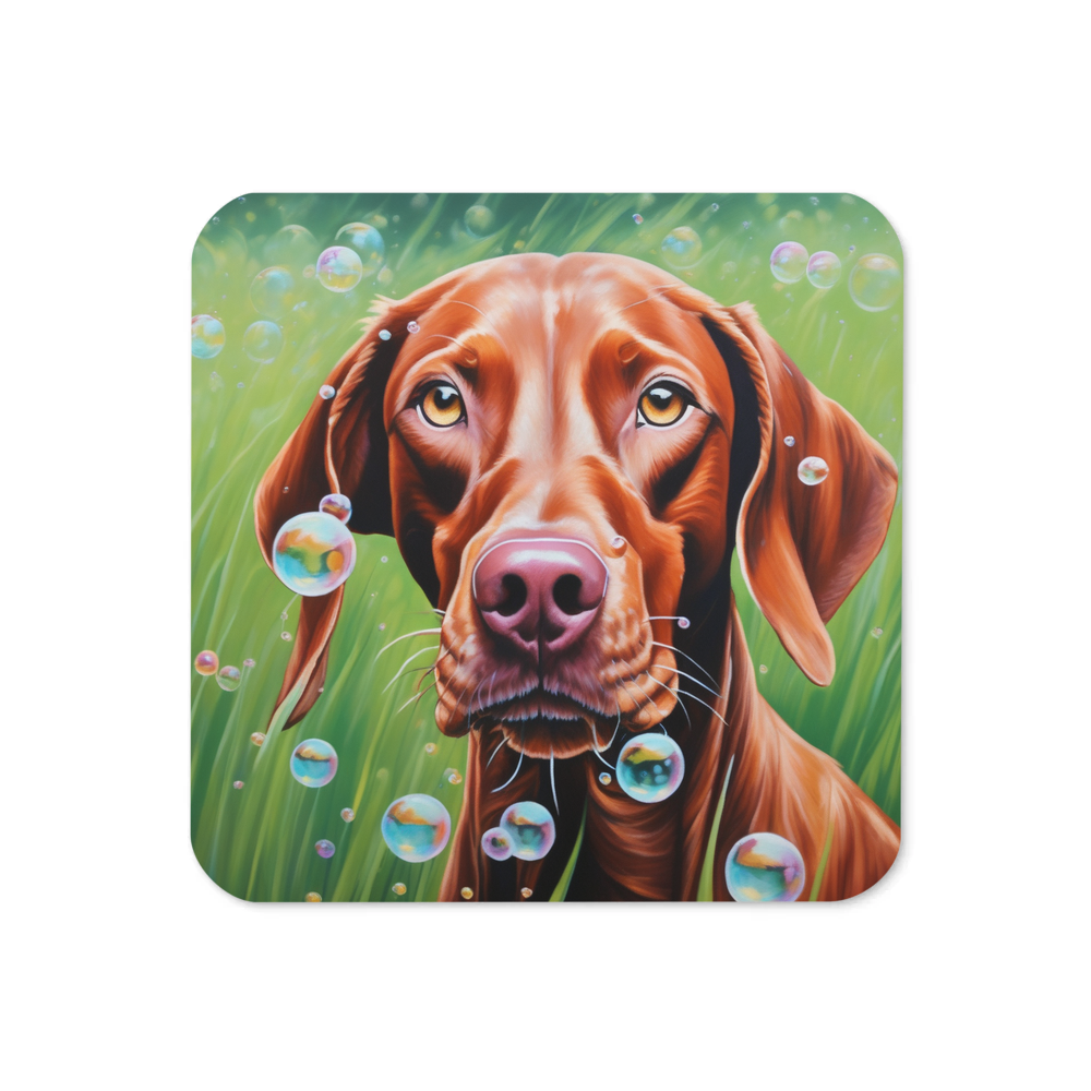 PugMug Custom Vizsla Coaster