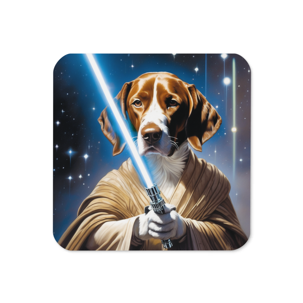 PugMug Custom Pointer Dog Coaster