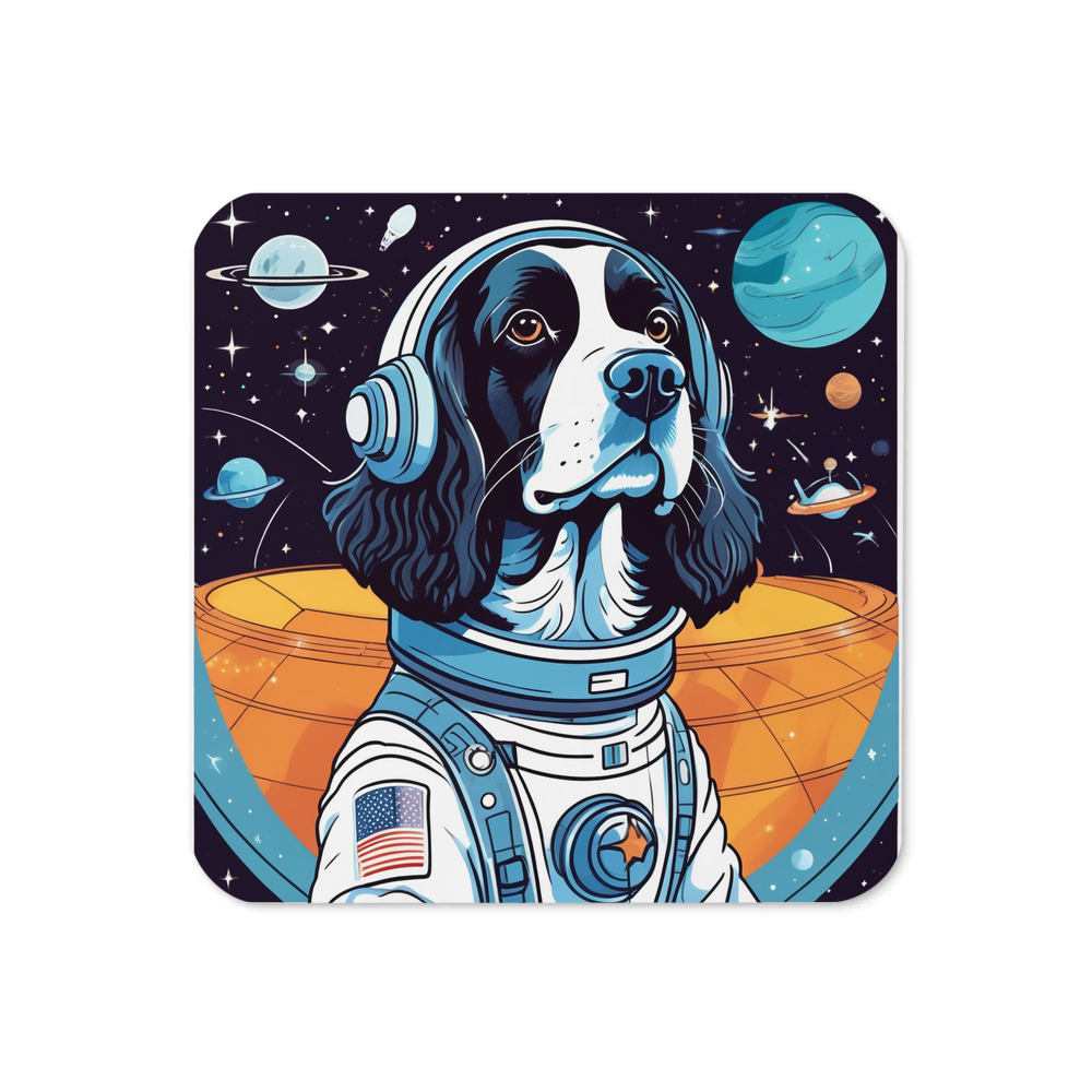 PugMug Custom English Springer Spaniel Coaster