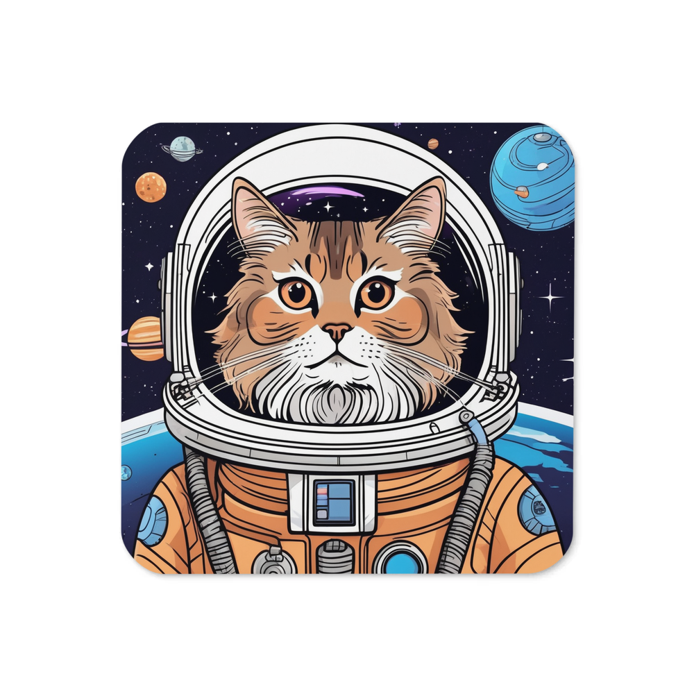 PugMug Custom Tabby Persian Cat Coaster