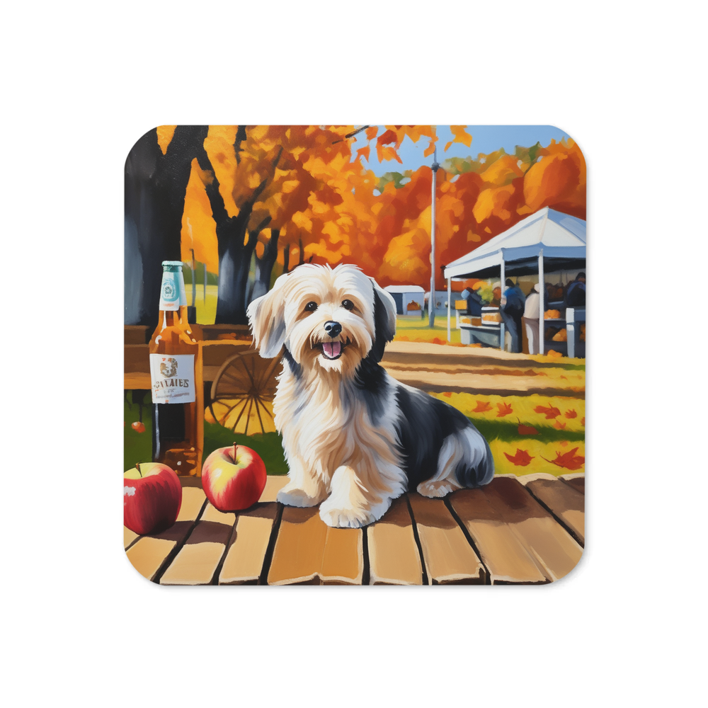 PugMug Custom Tan Havanese Dog Coaster