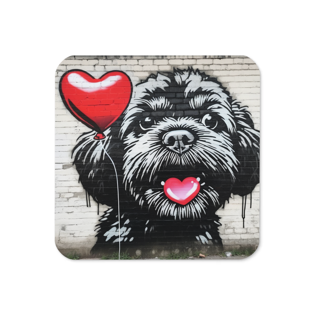 PugMug Custom Lily Coaster